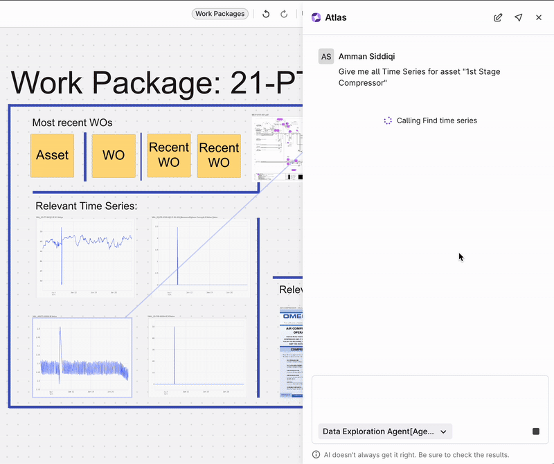 Seamless agent interaction within Cognite Data Fusion®