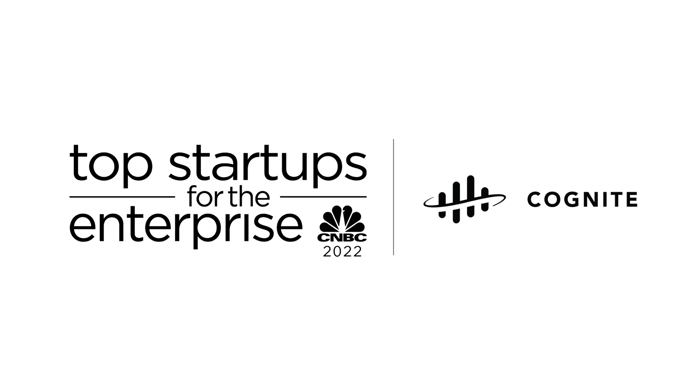 Cognite named in CNBC's first global Top Startups for the Enterprise list. 